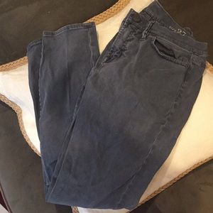 Grey J.Crew toothpick pants